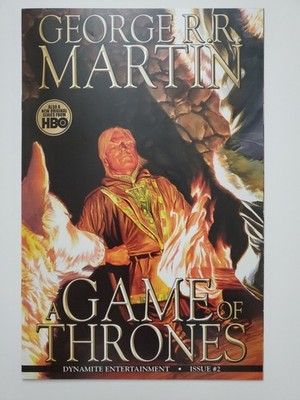George R.R Martin's A Game Of Thrones 2 1st Print Alex Ross Dynamite Comics 2011