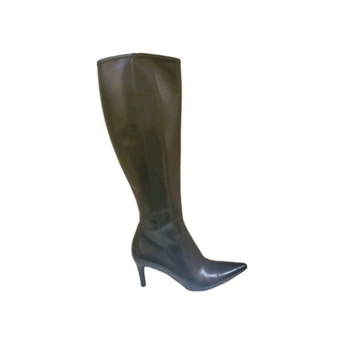 Gucci Knee High Boots- Authentic Lamb skin Black Boots Size 35.5 C Italy - Picture 6 of 12