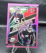 2021 Contenders Optic Xs and Os Pink Prizm /75 Deion Jones Kyle Pitts