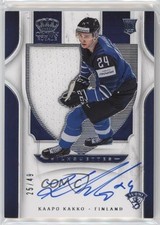 2019-20 Panini Chronicles Crown Royale 25/49 Kaapo Kakko #CR-FI Auto 09go