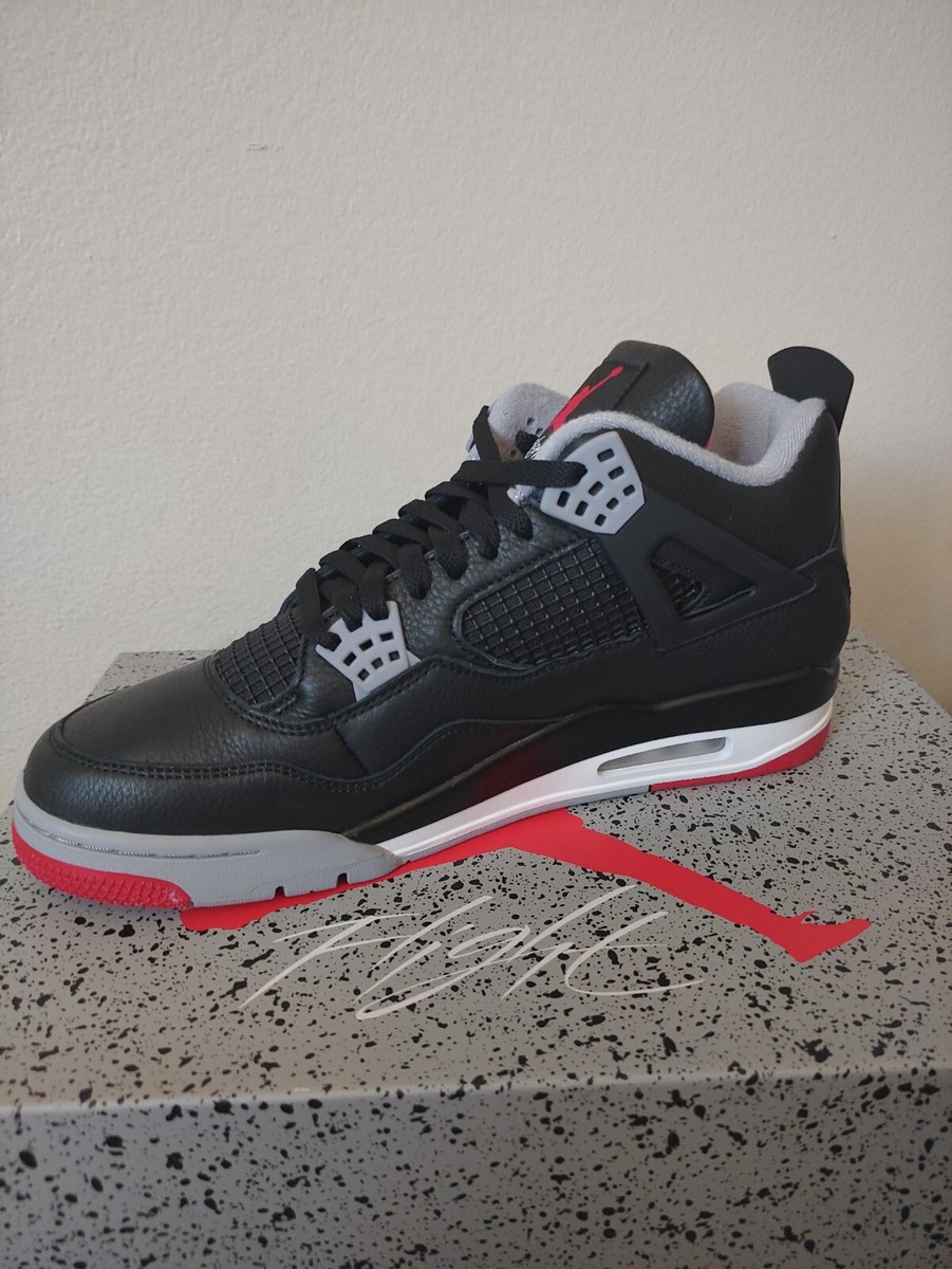 Air Jordan 4 Retro Bred Reimagined - Size 12 Men FV5029-006