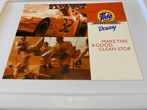 Vintage 2001 Ricky Craven/Tide Pit Stop Nascar Postcard/Handout