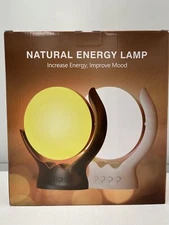 LED Natural Energy Therapy Lamp Increase Energy Improve Mood 10,000 LUX