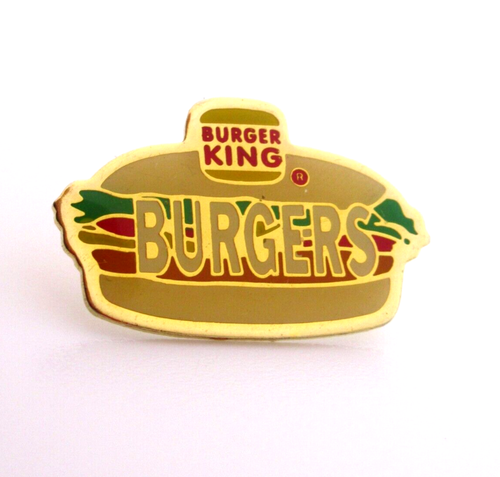 Burger King - Burgers - Lapel Pin - Fast Food | eBay