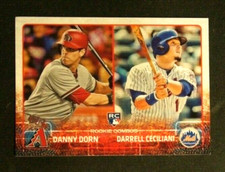 2015 Topps, D-Backs & Mets Rookies - DANNY DORN & DARRELL CECILIANI
