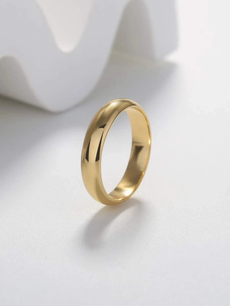 Anillos de Oro Sortijas de Compromiso Matrimonio Oro Para Hombres