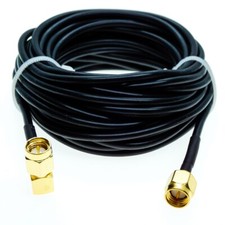RG174 SMA MALE to SMA MALE Right Angle Lot Coax RF Cable Jumper Pigtail