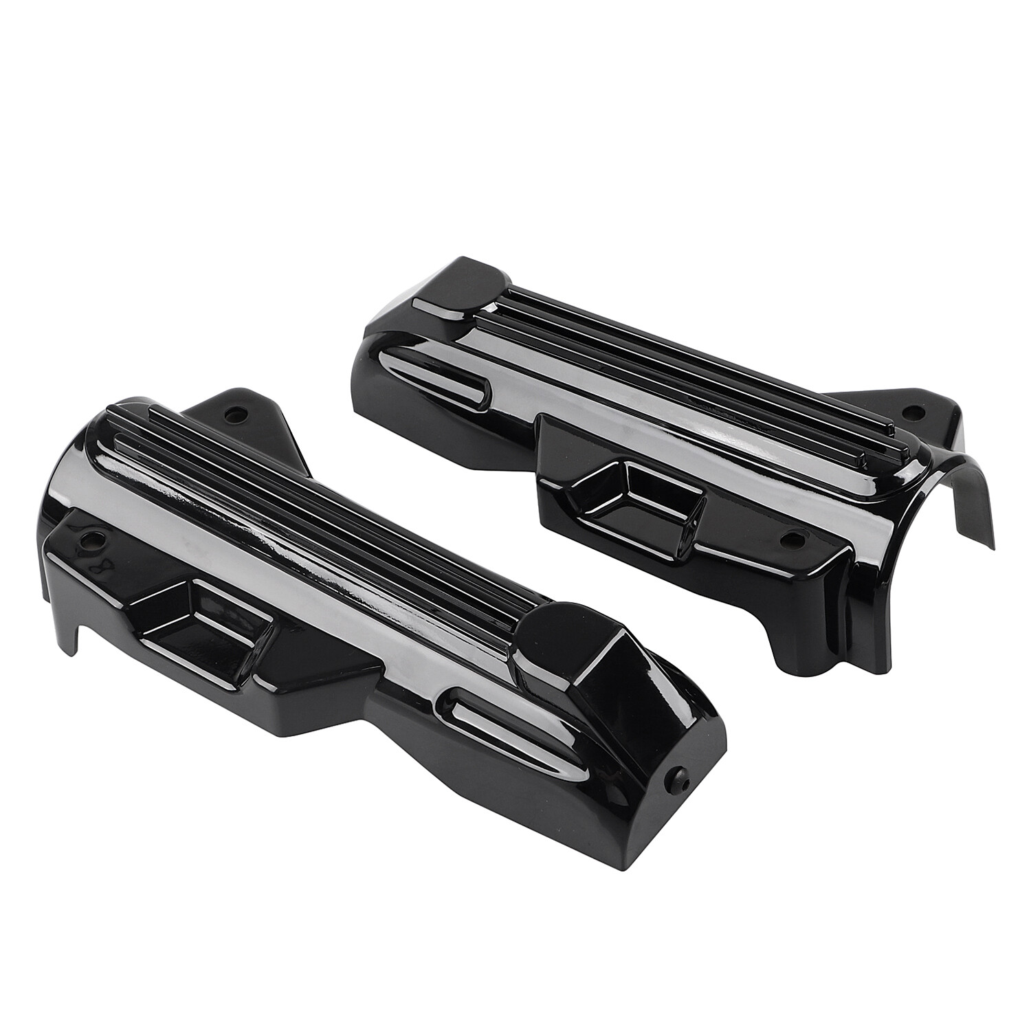 Lower Fork Covers Upper Fork Slider Accent For Harley Touring FLH Models 2014-Up