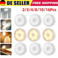 8 LED Sensor Nachtlicht mit Bewegungsmelder W...