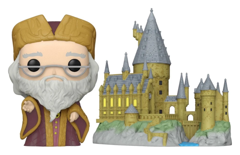 Harry Potter Hogwarts with Albus Dumbledore Pop! Vinyl Figure Town #27 OE — 第 2/4 张图片