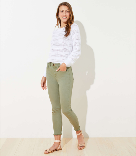 Skinny Crop Jeans Pants Size 