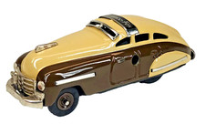 SCHUCO FEX 1111 TWO TONE TAN  BROWN WINDUP CAR