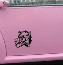 Adesivo Feroce Cinghiale Decal auto casa sticker vetro caccia