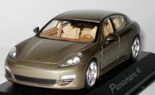 1:43 MINICHAMPS 2009 PORSCHE Panamera 4 topazbrown met. DEALER PROMO !!