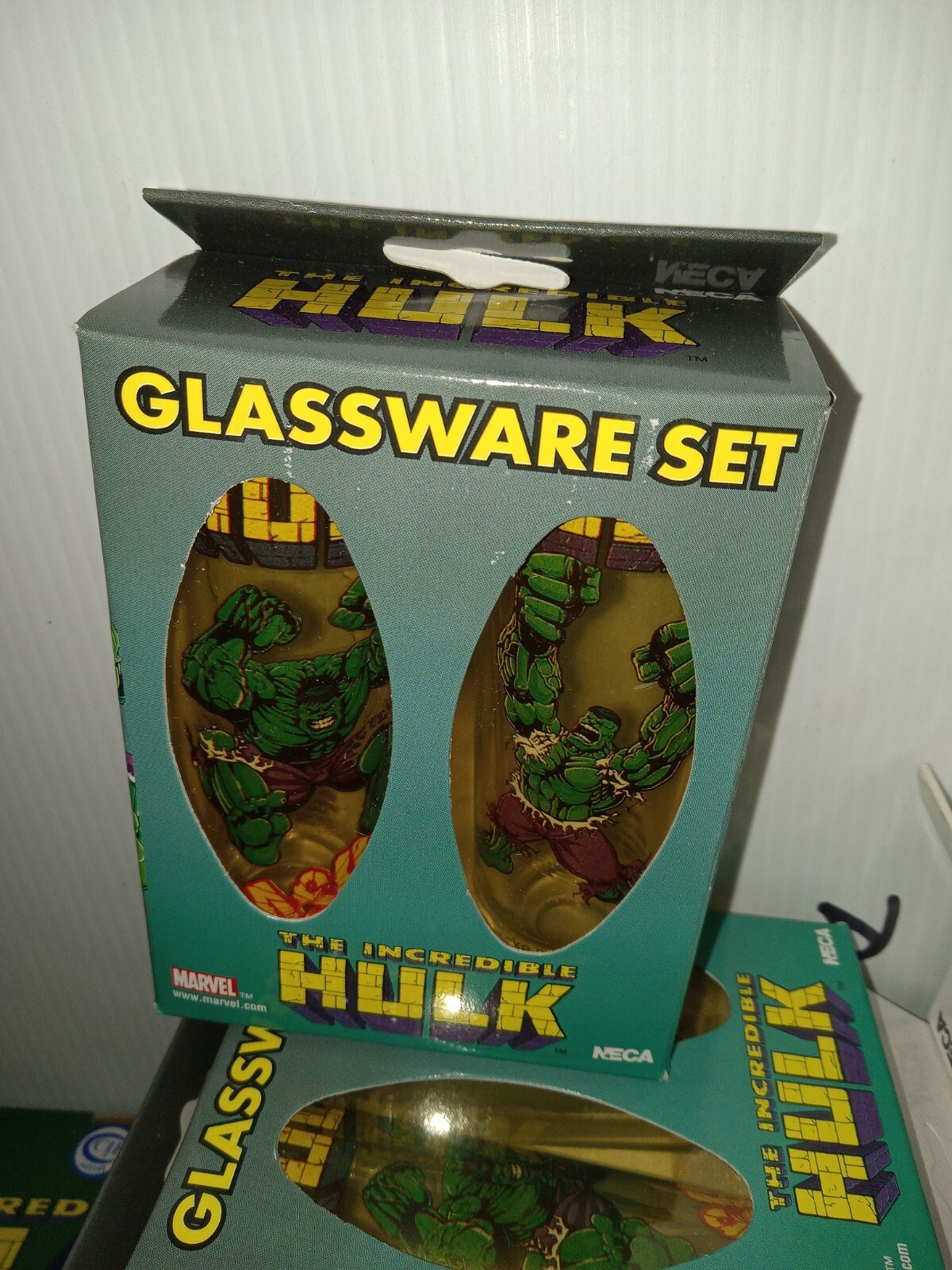 NECA Marvel: The Incredible Hulk Shot Glasses Glassware Set NIP new ...