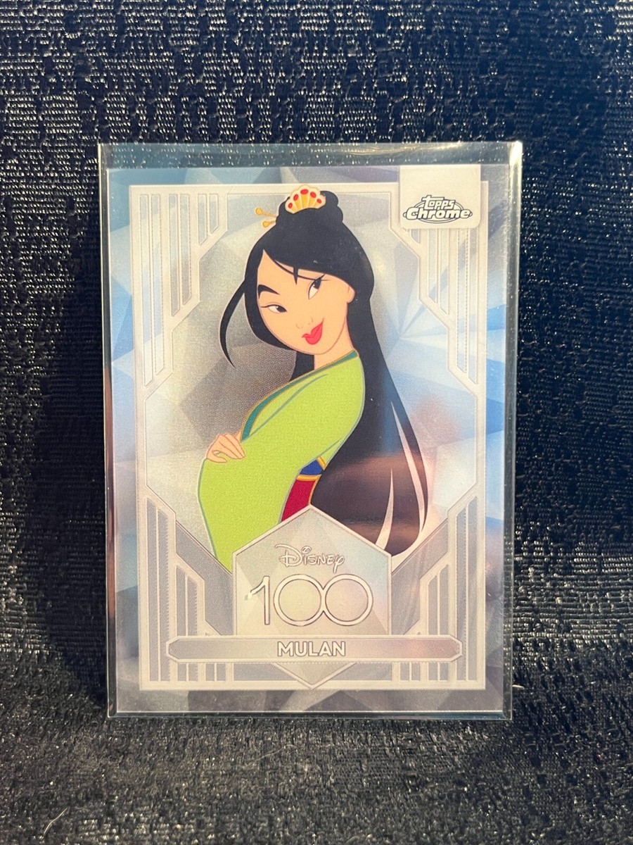 Topps Chrome Disney 100 No1〜100 全部セット 2023 Topps Chrome Disney 100 Base Full Set 1-100 Mickey