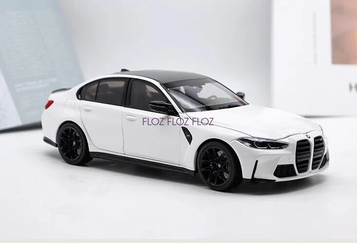 for Minichamps for BMW for M3 Competition 2020 Alpine White 1:18 Car Pre-built - Image 4 of 4