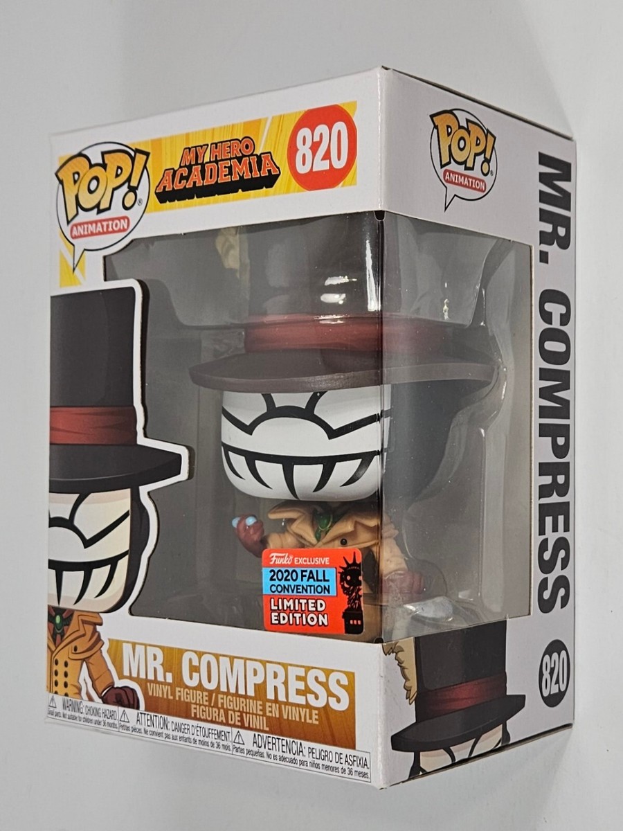 MR COMPRESS FUNKO POP VINYL FIGURE MY HERO ACADEMIA NYC FALL