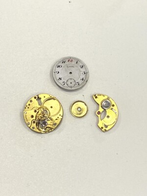Zenith 7782 Dial Balance Wheel Ersatzteile Zifferblatt Unruh Spare parts