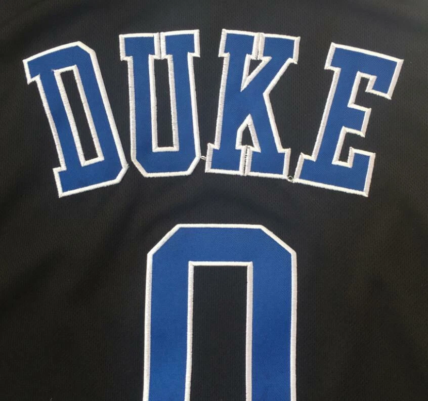 Jayson Tatum 0 Duke Blue Devils Basketball Men Jersey - Navy