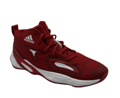 Adidas Exhibit A SM Red Sample Mid Basketball Shoes GW7934 