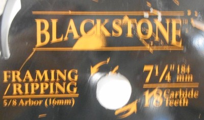 BLACKSTONE 7 1/4