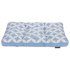 Image of SCRUFFS BLUE Florence Dog Mattress Dog Bed Medium