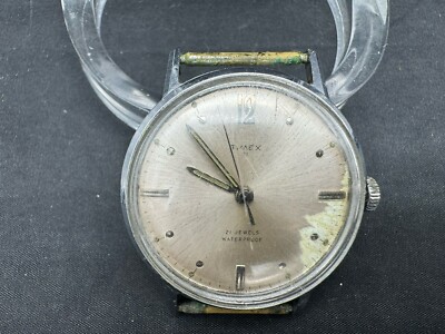 Vintage 1965 Timex Marlin 21 JEWEL Manual Wind Watch 6517-7265 | eBay