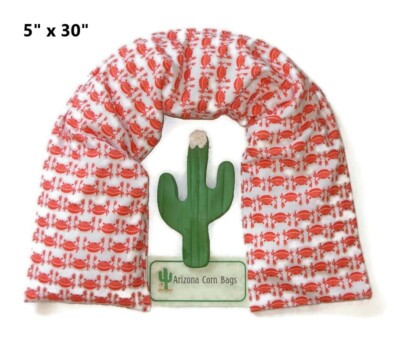 Microwavable CORN Bag WASHABLE Cover-X-LONG-Neck Shoulders-100