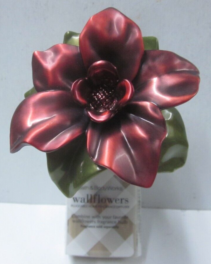 Bath & Body Works Wallflower Diffuser Plug-in  Christmas red flower Poinsettia-image