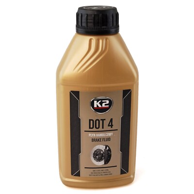 K2 DOT4 BRAKE FLUID Vollsynthetische Bremsflüssigkeit 500 ML
