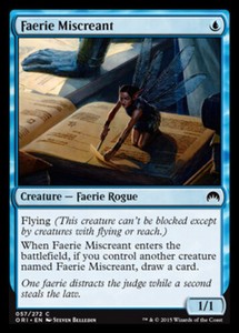 Faerie Miscreant x4 - Magic Origins - NM-Mint, English - Magic Origins