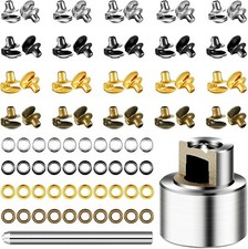 Hotop 80 Sets Boots Hook Lace Buckles Speed Eyelets Hooks for Boots Shoelace