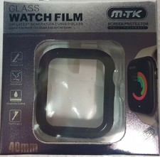 3D Tempered Glass Curved Screen Protector for Apple 4 iWatch 40/44mm W