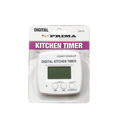 Große digitale LCD-Küche Ei Kochen Timer Countdown Uhr Wecker Stoppuhr UK