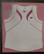 Monica Seles Autographed / Signed Framed Yonex Tennis Uniform Shirt