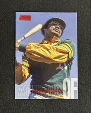 2018 Topps Stadium Club Reggie Jackson 256 Red Foil SP Baseball Card Oakland A’s