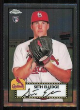 2021 Topps Chrome Platinum Anniversary #122 Seth Elledge RC