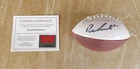 2018 Patrick Mahomes Kansas City Chiefs Signed Autographed Mini Football White