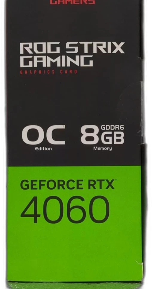 Asus Rog Strix Geforce Rtx™ 4060 Oc Edition Gaming Graphics Card (pcie 4.0, 8gb - Image 4 of 4
