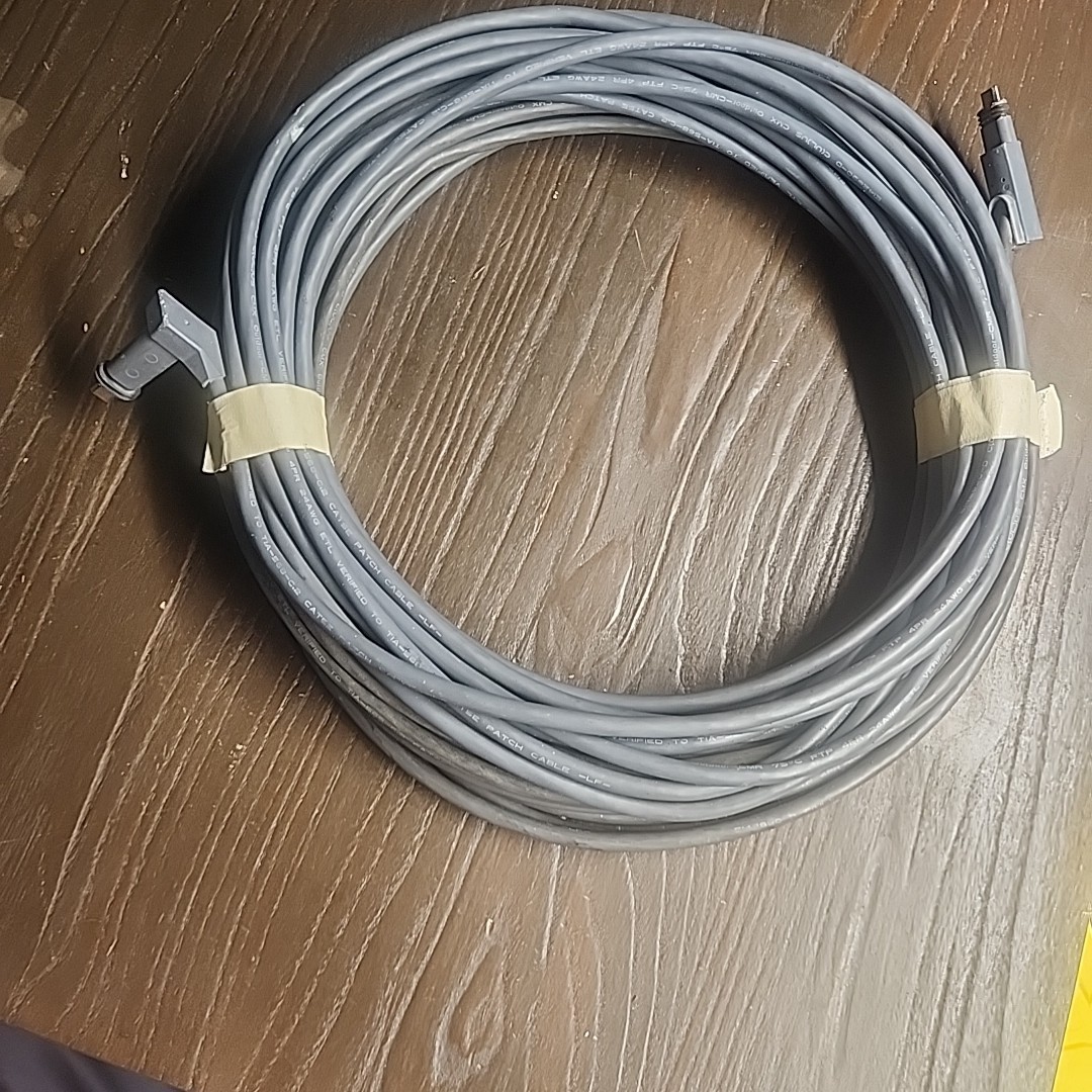 E142890-D C(UL)US CMX Outdoor-CMR FTP 4PR 24AWG ETL TIA-568-C.2 CAT5 Patch Cable