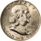 1959-D Franklin Half Dollar - PCGS MS65 FBL - Nicely Toned - Great Strike!
