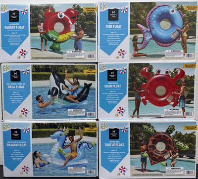 Member's Mark Oversized Pool Float, Mesh Seating, 56'' Diameter