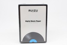 RUIZU X02 MP3 Player w/ Bluetooth 5.3 FM Radio Voice Recorder Up to 128GB Black