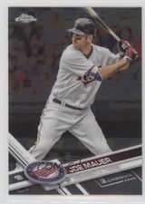 2017 Topps Chrome Joe Mauer #54 HOF 4l3
