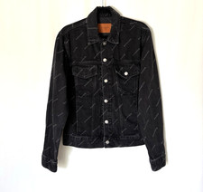 Sandro Diagonal Denim Jacket Small Mens Truck...