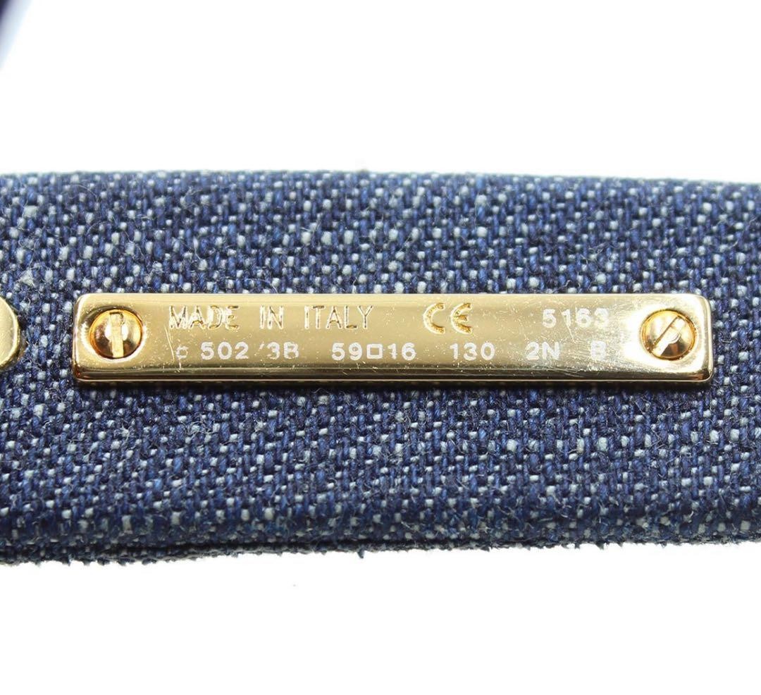 Chanel Denim & Tortoiseshell Pattern Sunglasses 5… - image 8