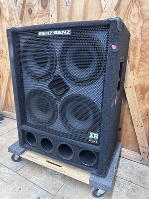 Genz-Benz GB410T-XB2 700-Watt Bass Guitar Speaker Cabinet - READ