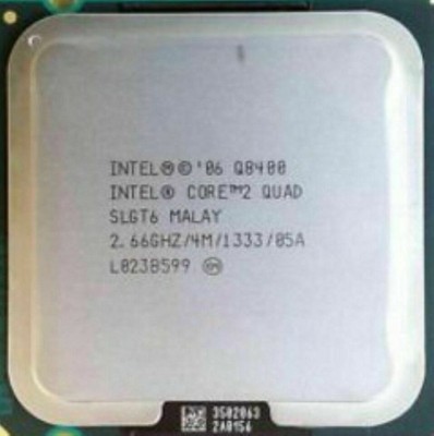 1PC   Core 2 Quad CPU Q8400 2.66GHz/4M/1333 LGA775 SLGT6 #tp