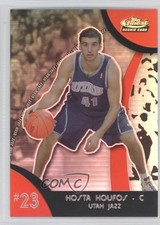 2007-08 Topps Finest 2008-09 Rookie Refractor Kosta Koufos #123 9hb